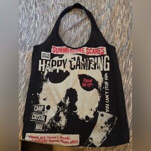 Friday the 13th Graphic halter Top